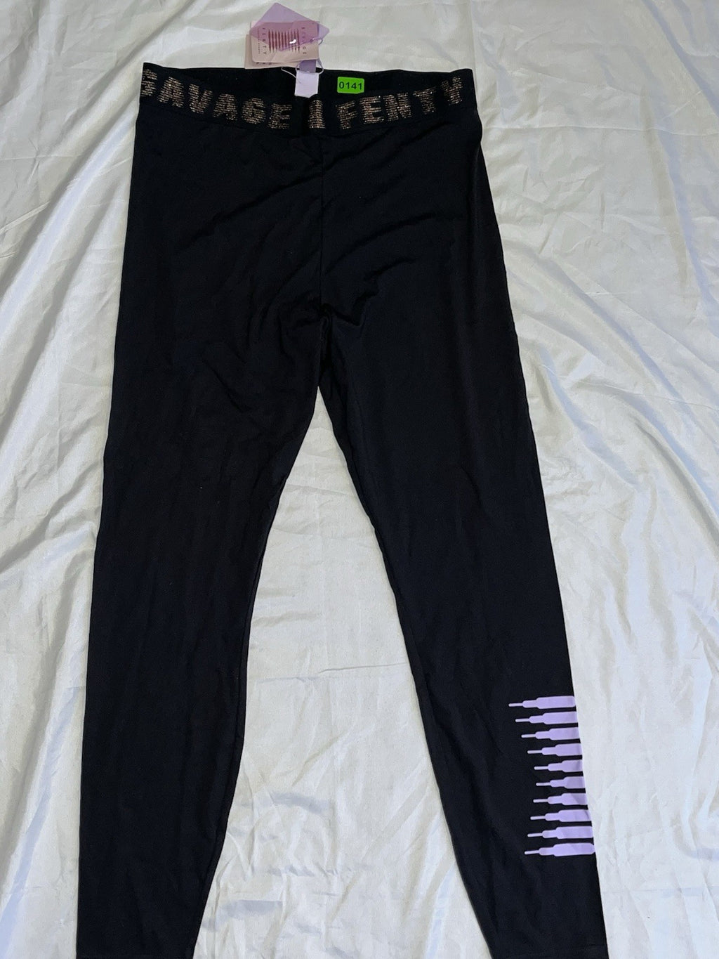 Savage x Fenty Forever Savage High Rise Jersey Leggings Size XL Black