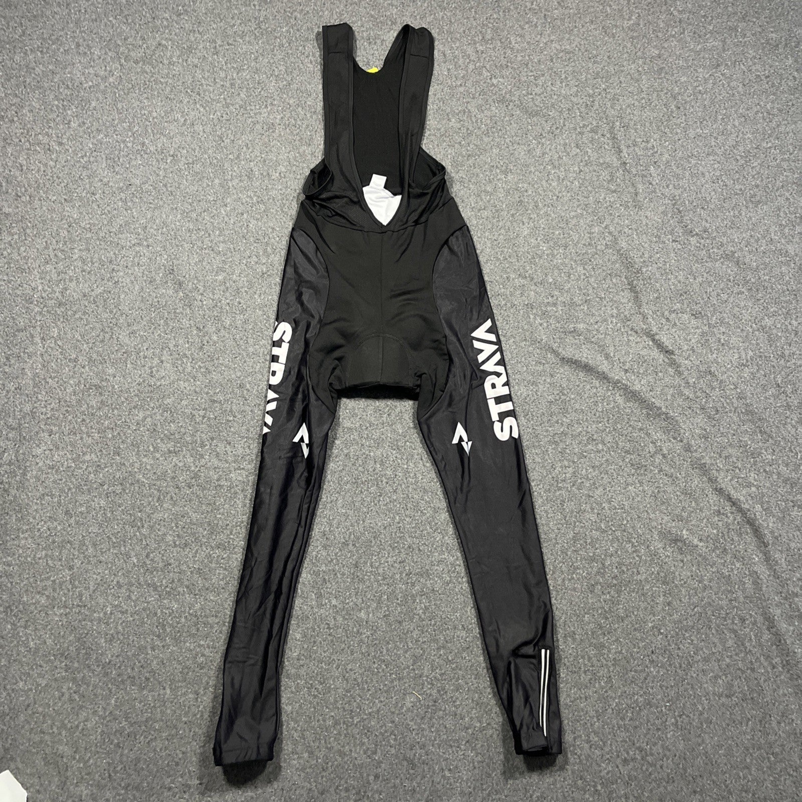 Strava Black Anti Shock Gel Impact Shockproof Cushioned Cycling Stretch Bib Med