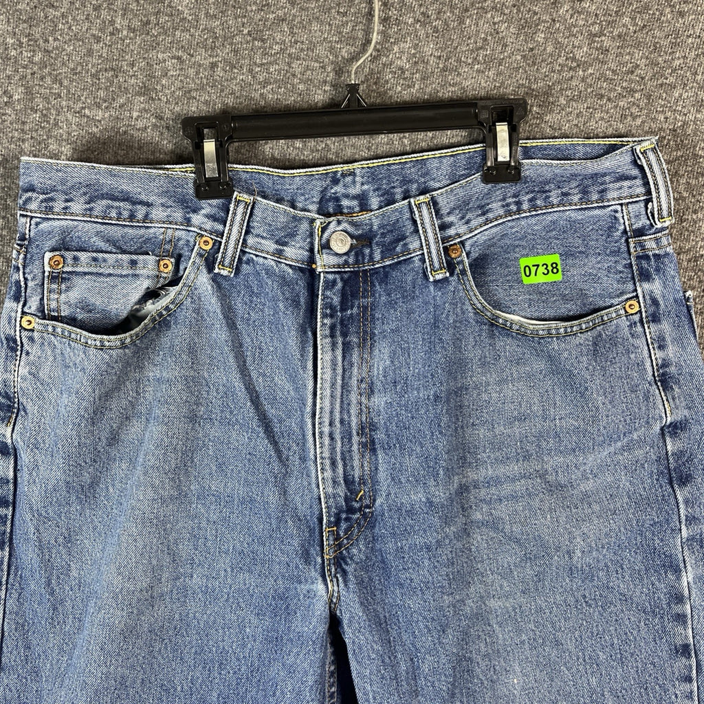 Levi's 550 Men's Relaxed Fit Jeans - Stonewash Blue (00550-4891)