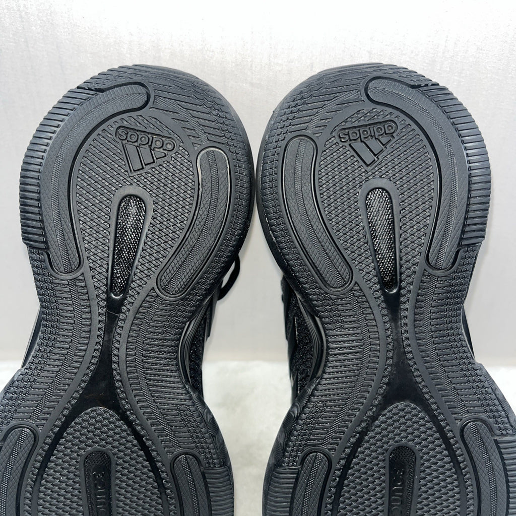 Adidas Bounce Shoes Women Black Athletic Sneakers Size 8 