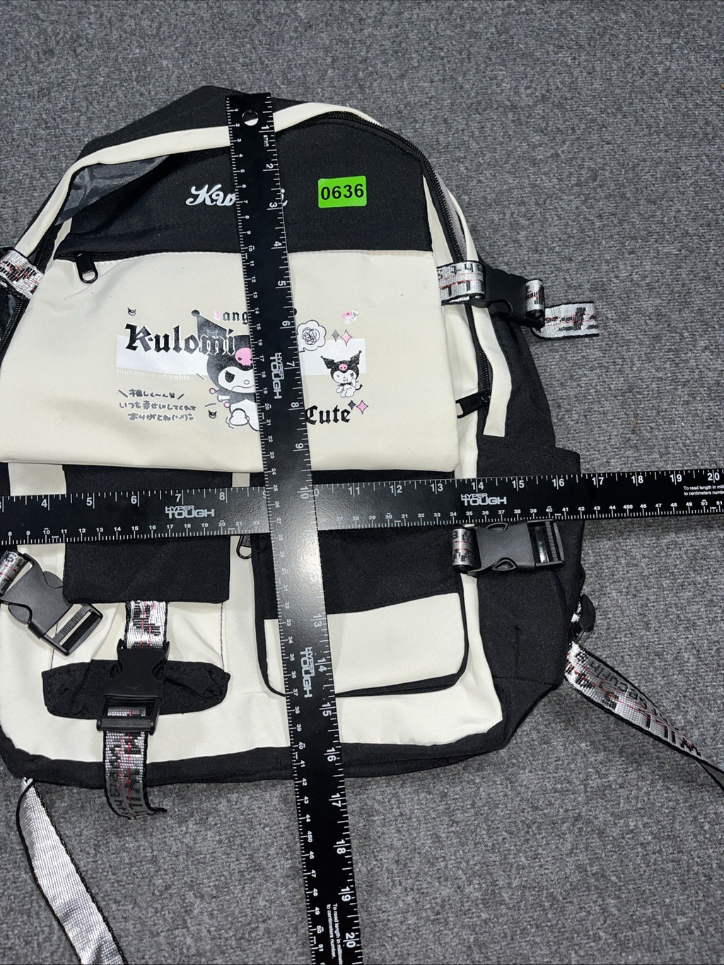 Anime Kuromi Backpacks Aestethic Bag Student Campus Backpack Gifts