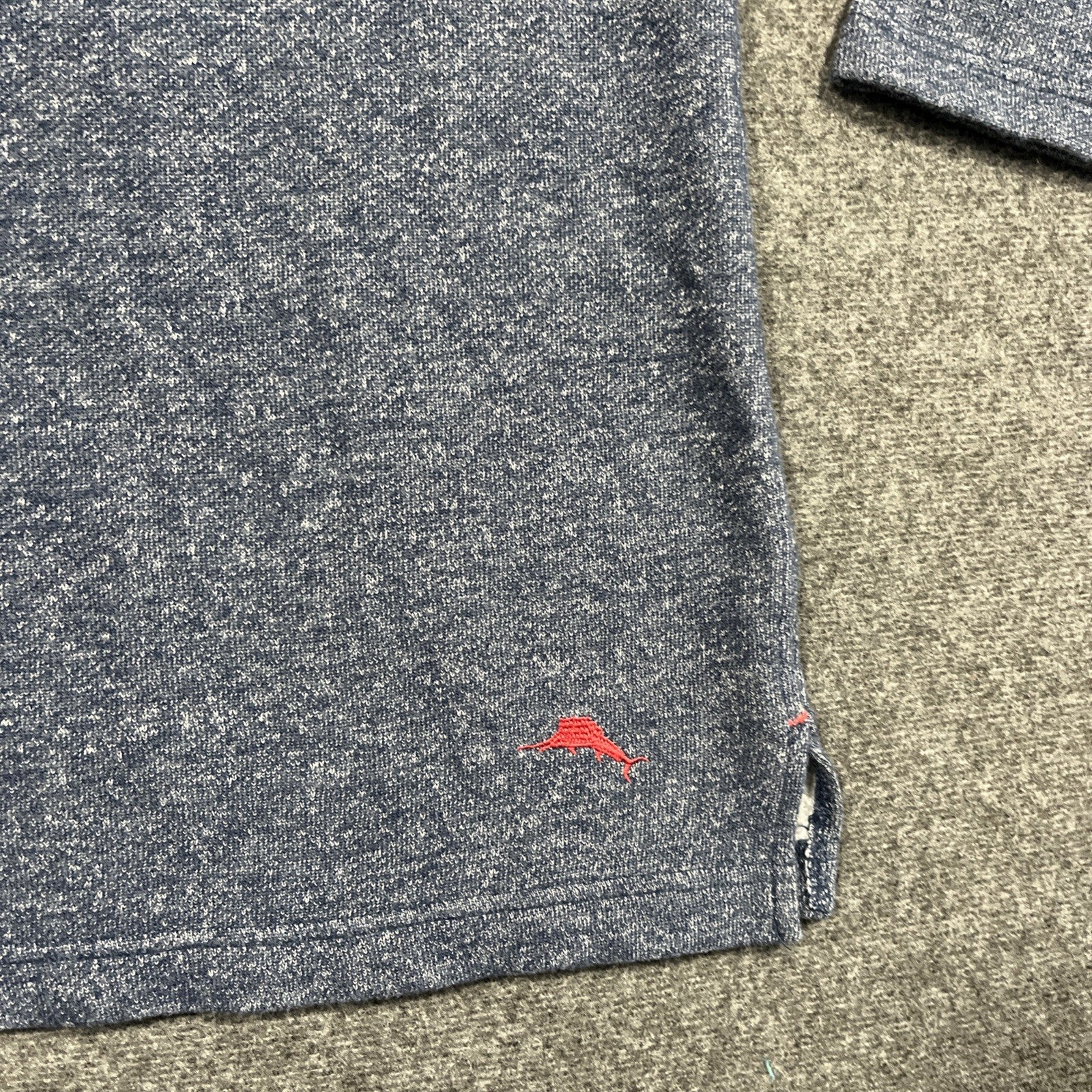 Tommy Bahama Sweater Mens XL Blue Knit Pullover Lightweight Sweatshirt Adult A4