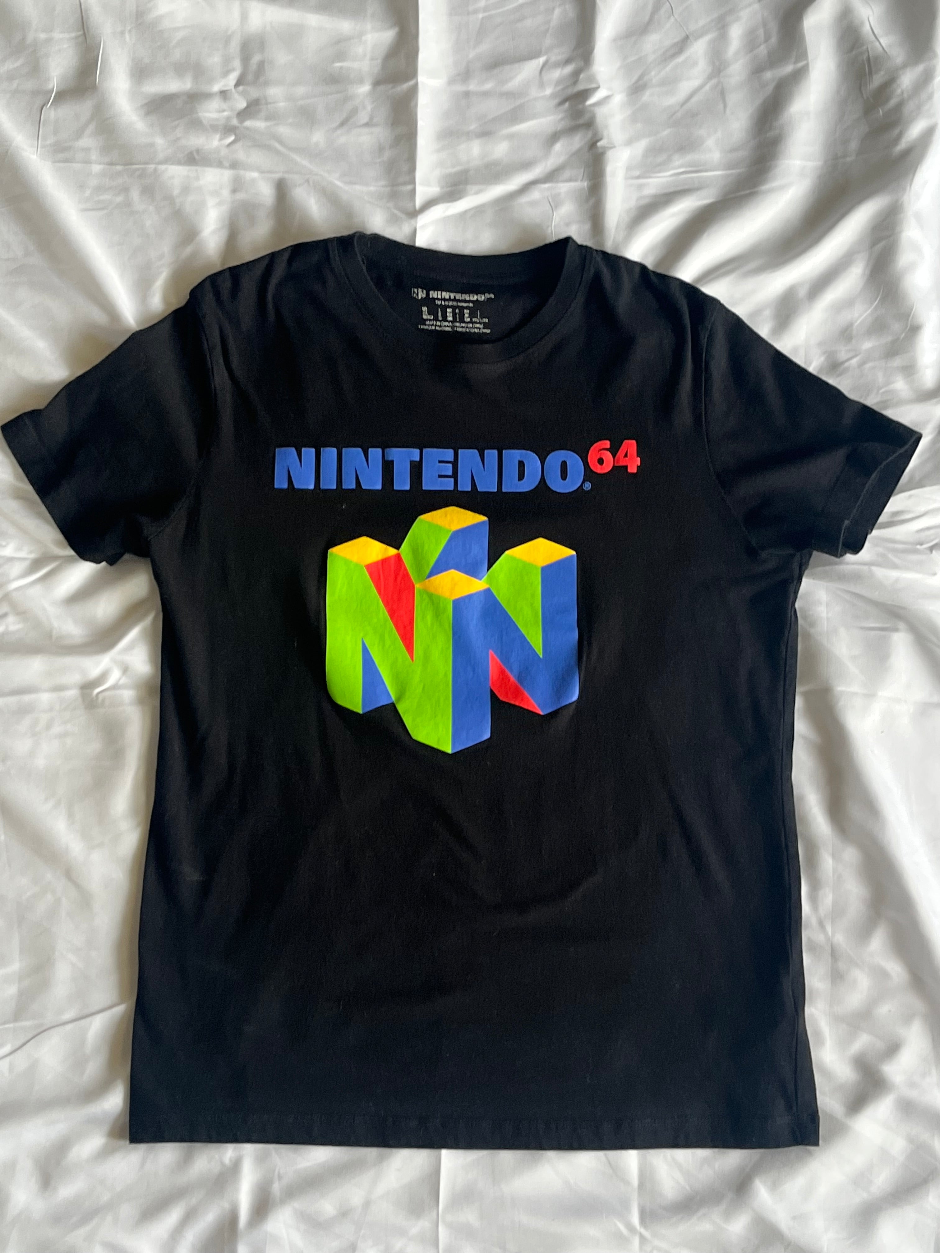 Black N64 shirt