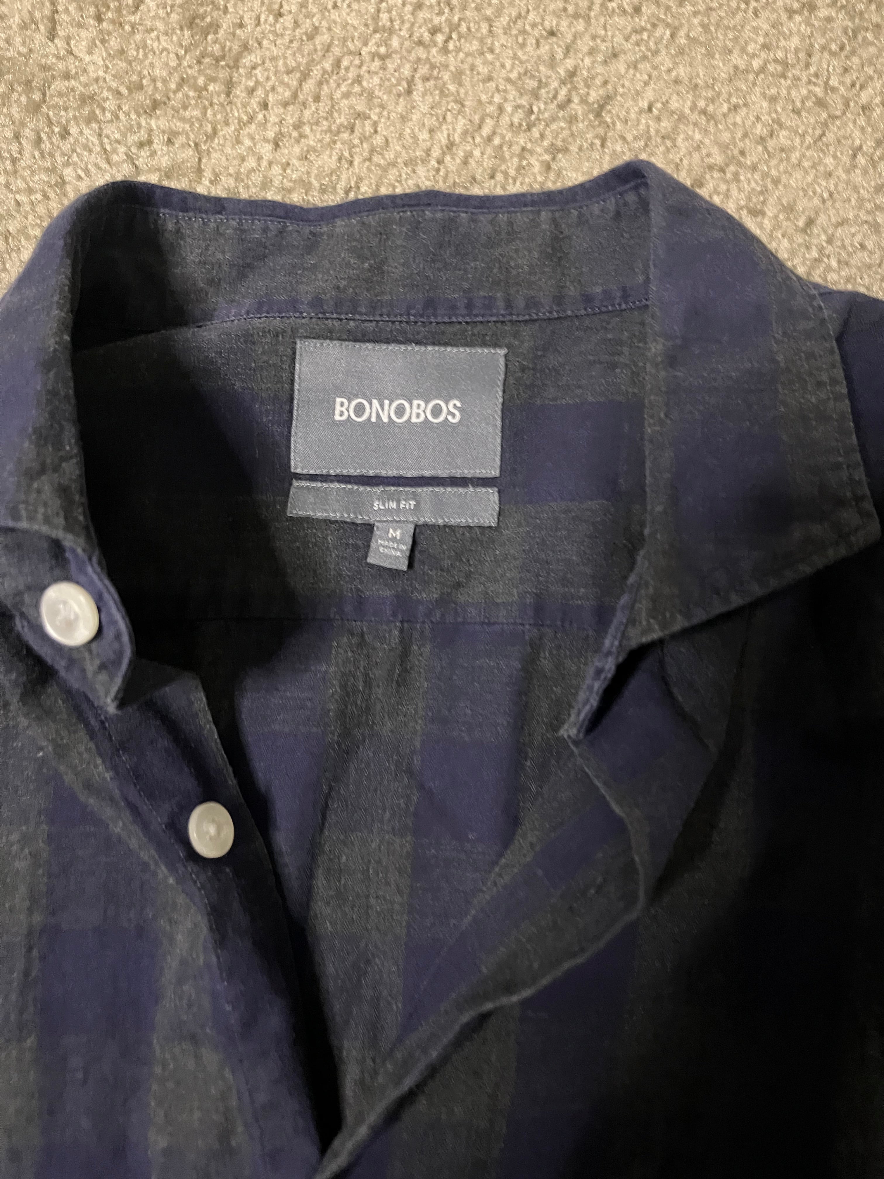 Bonobos flannel shirt