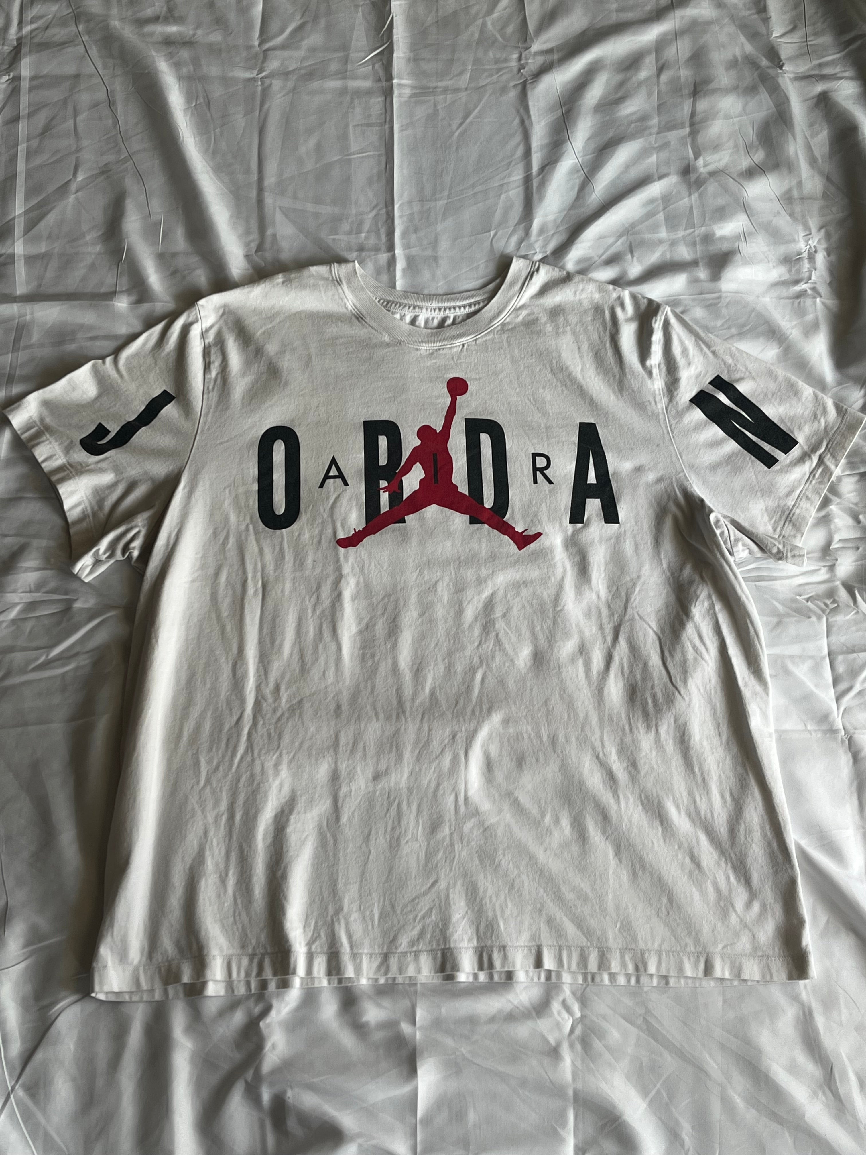 White Air Jordan T shirt