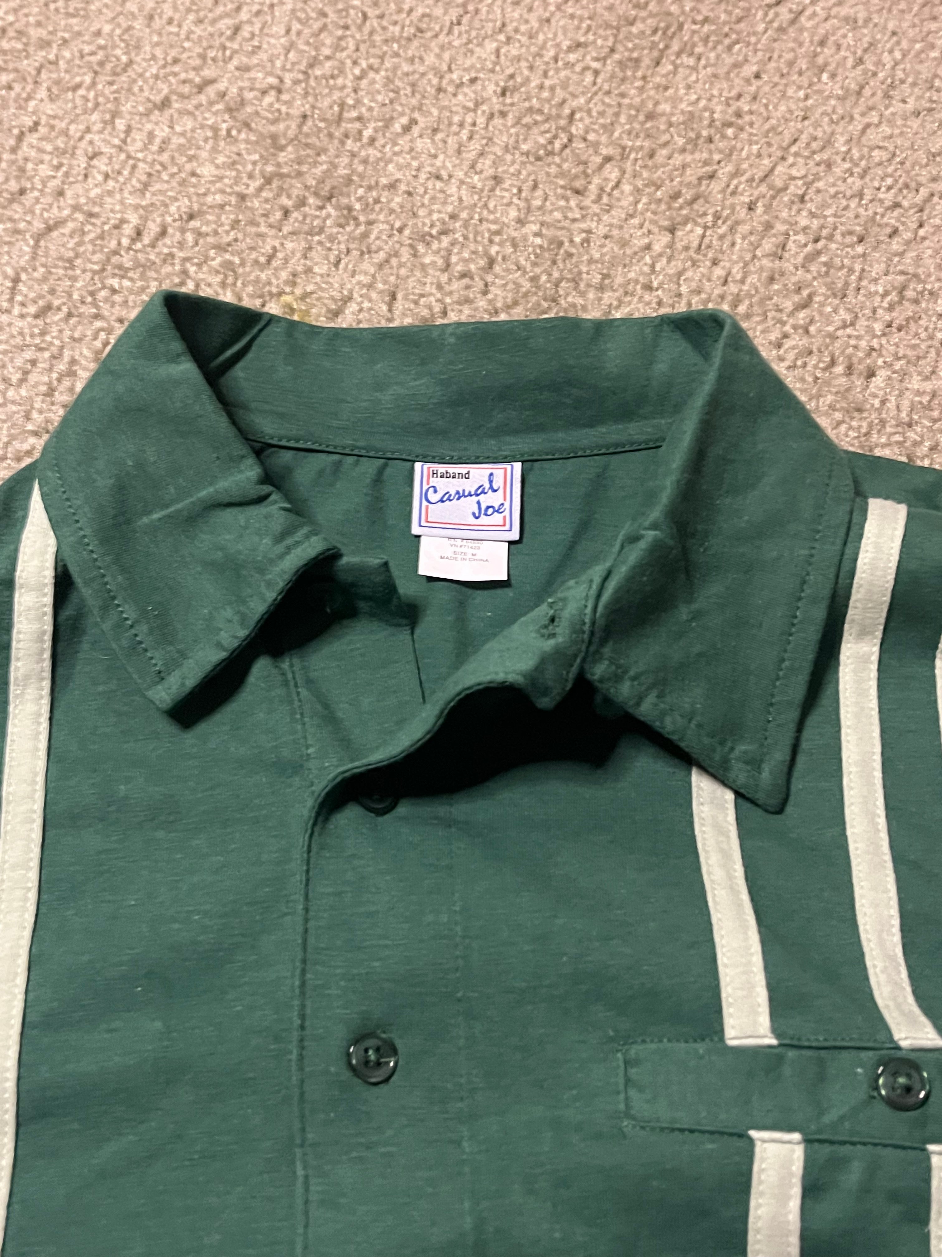 Vintage Green n White Casual Joe