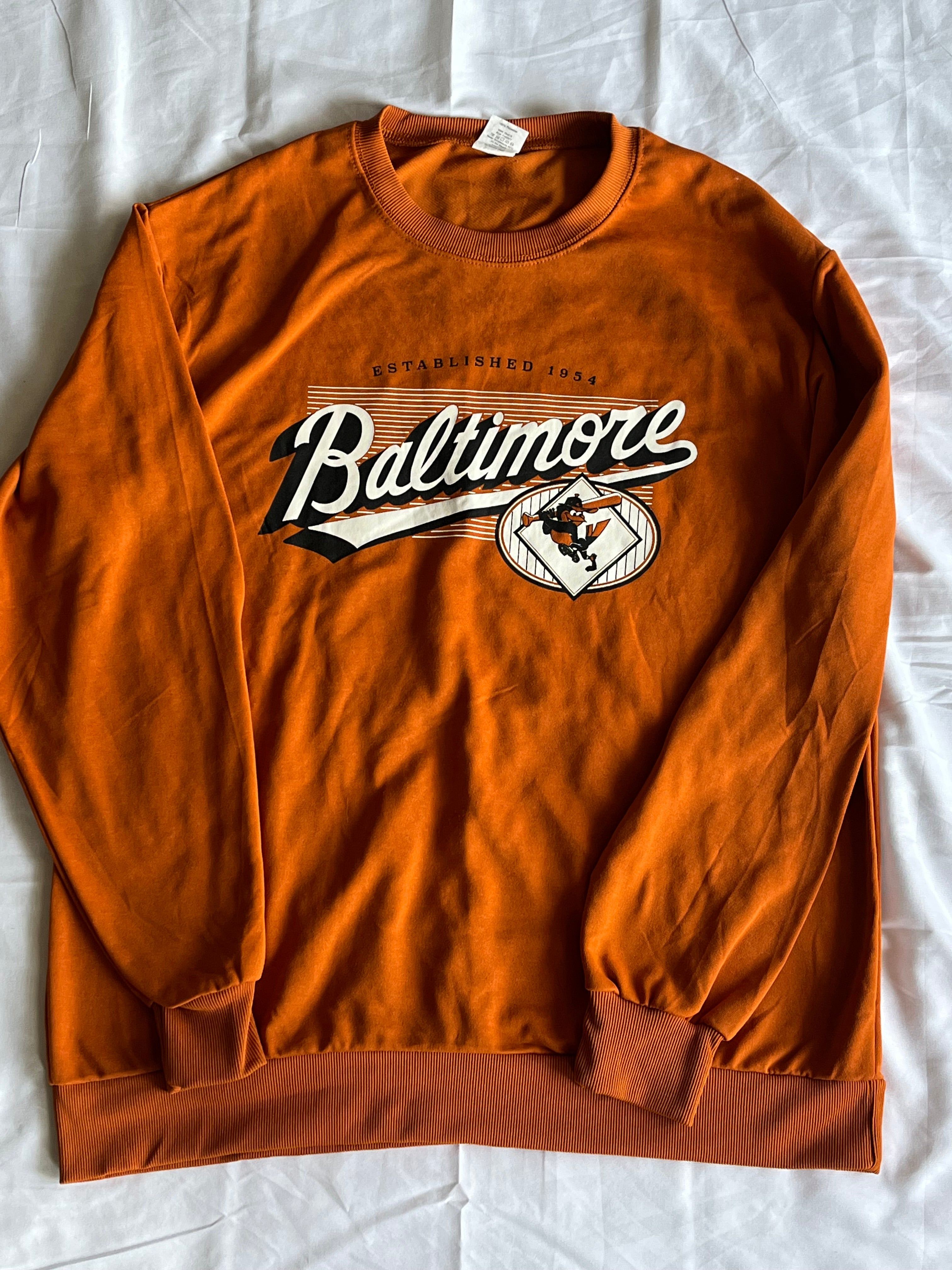 Baltimore Orioles sweat shirt