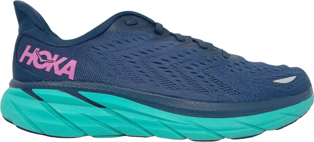 Size 9.5 - Hoka One One Clifton 8 Outer Space Atlantis W
