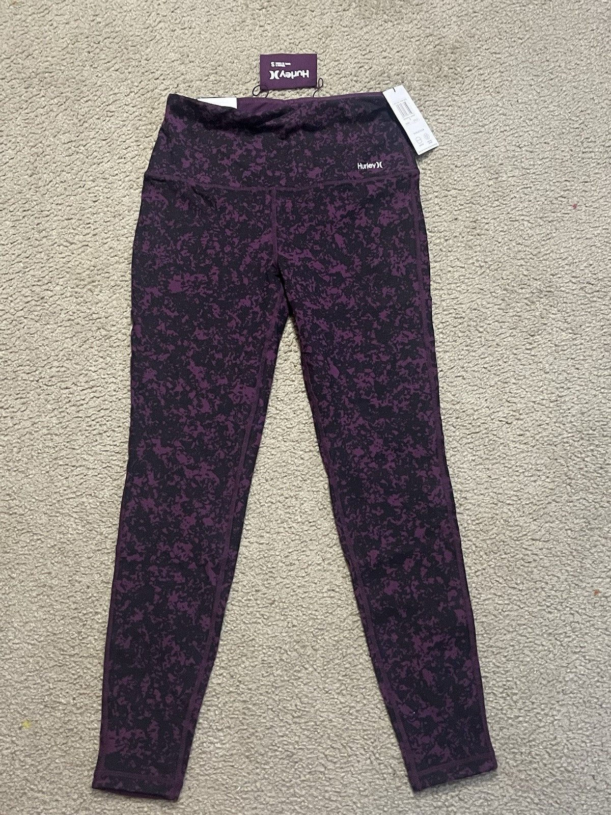 Hurley Leggings reversible Size S 