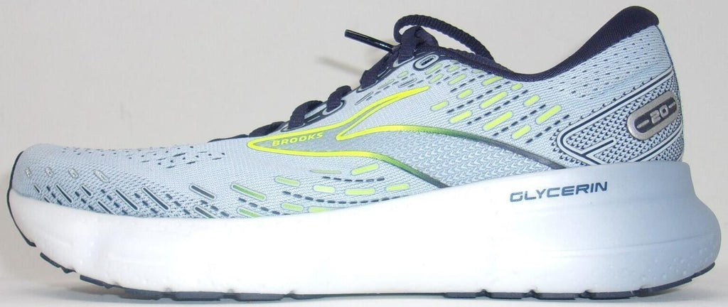 Size 8.5 - Brooks Glycerin GTS 20 Light Blue Nightlife W